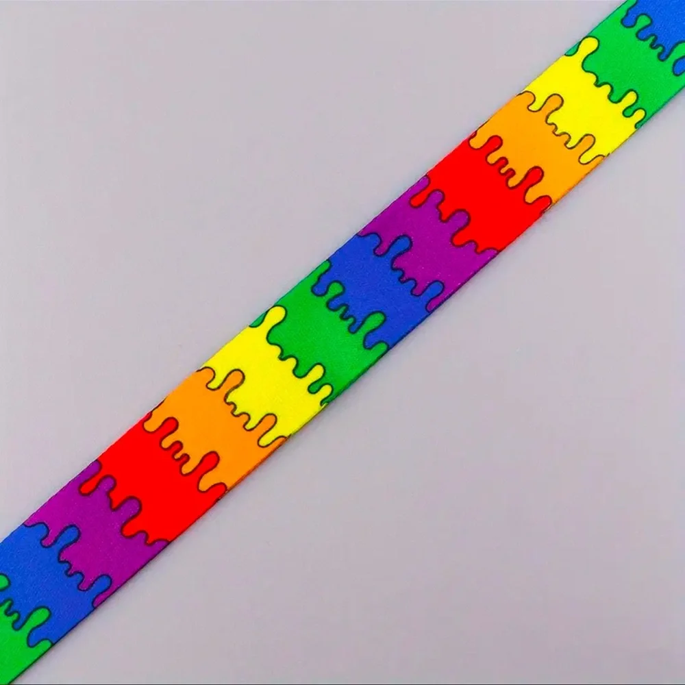 Lanyards For Keys, Keychain, Badge Holder, 1 pc, NEW, Rainbow Colors 🎁